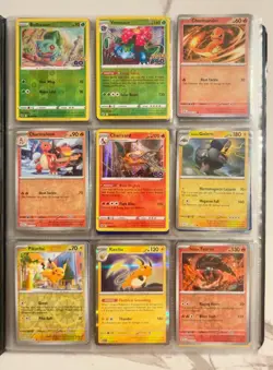 Pokemon Binder Collection 254 Cards Holos & Reverse Holos Lot - Image 2