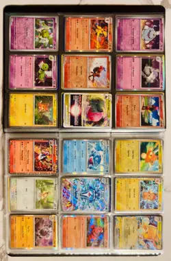 Pokemon Binder Collection 254 Cards Holos & Reverse Holos Lot - Image 5