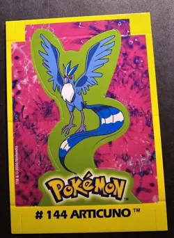 ARTICUNO - RARE TCG NAVARRETE BUILDABLE CARD LEGENDARY VINTAGE 2000 - Image 1