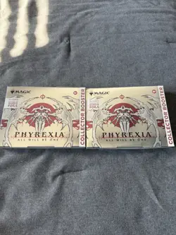 Magic: The Gathering Phyrexia: All Will Be One Collector Booster Box 1 omega - Image 1