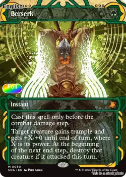 Berserk EN [SOA - 50] - NM [Foil] TCG MTG - Image 1
