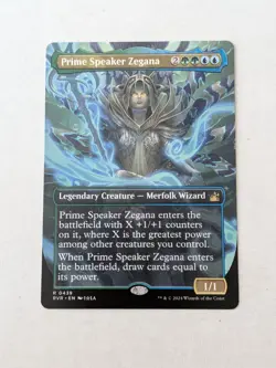 Prime Speaker Zegana (Anime Borderless) Ravnica Remastered Regular - Image 1