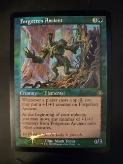 Forgotten Ancient NM FOIL RETRO FRAME Dominaria: Remastered MTG FREE SHIPPING - Image 1