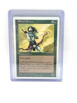 Magic the Gathering ~ MTG ~ 1x Elvish Archers ~ LP ~ REVISED - Image 1
