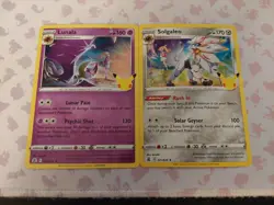 Solgaleo and Lunala Celebrations HOLOS 2 Card Set NM - Image 1