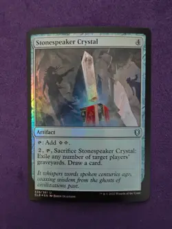 Stonespeaker Crystal 338 Commander Legends: Battle for Baldur's Gate MTG Foil - Image 1