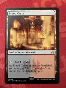 Blood Crypt #273 (NM) Ravnica Remastered RVR Magic MTG - Image 1