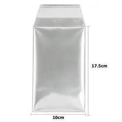 50x Self Sealing Clear-View Pokemon Sleeved Booster Pack Protective Sleeves - Image 4