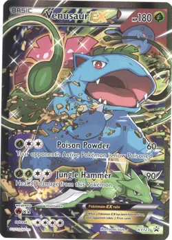 2016 XY Venusaur EX Holo Black Star Promo Promo FA #XY123 - Image 1