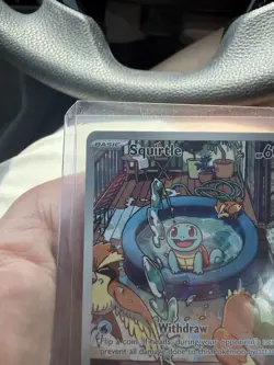 Squirtle 148/142 Illustration Rare - Stellar Crown NM Pokemon - Image 2