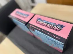 x2 Pokemon TCG Pokemon Center Chaos Rising Elite Trainer Box ETB New Sealed - Image 3