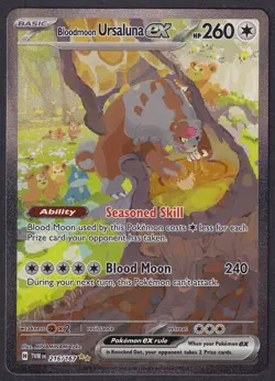Pokemon Bloodmoon Ursaluna ex 216/167 SIR Twilight Masquerade - Image 1