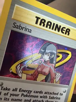 Pokemon mp Sabrina Trainer Holo Rare 20/132 Gym Challenge 2000 English Unlimited - Image 2