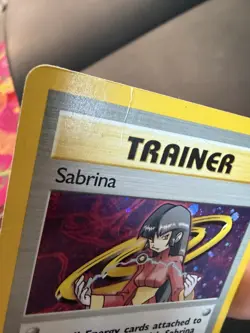 Pokemon mp Sabrina Trainer Holo Rare 20/132 Gym Challenge 2000 English Unlimited - Image 3