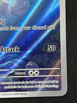 Pokemon TCG Wartortle Scarlet & Violet Holo Illustration Card 171/165 NM - Image 3