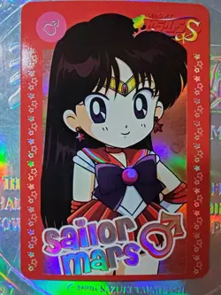 Card Goddess Anime Sailor Moon Mercury Mars Jupiter Venus Sexy Holo Oil - Image 1