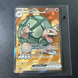 Pokemon TCG Golem ex 189/165 SV: Scarlet & Violet 151 Ultra Rare NM A - Image 1