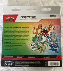 Pokemon TCG First Partner Illustration Collection Series 1 New Sealed - Image 3
