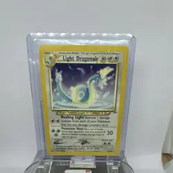 Pokemon TCG Light Dragonair 22/105 Neo Destiny 80HP Rare Stage 1 Unlimited - Image 1