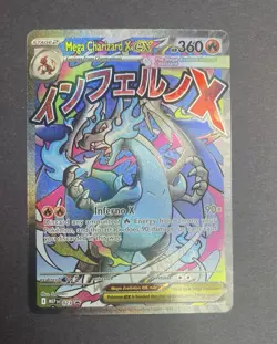 Mega Charizard X EX MEP EN Promo Holo Full Art 023 - Image 1
