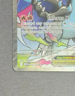 Mega Charizard X EX MEP EN Promo Holo Full Art 023 - Image 4