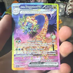The Pokemon Company Alolan Exeggutor ex SIR Full Art Holo 242/191 SV08 2024 EN - Image 1