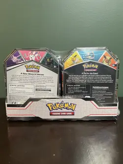Pokemon V Heroes Tin [Flareon V & Sylveon V] (Eevee Evolutions) case of 2 - Image 2