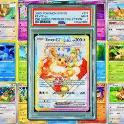 2025 Pokemon SVP En Eevee Ex Pre Super Premium Collection PSA 9 - Image 1