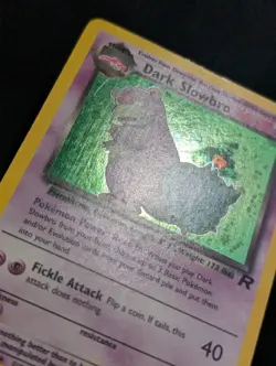 Dark Slowbro 12/82 Team Rocket Pokemon LP Unlimited Holo - Image 5