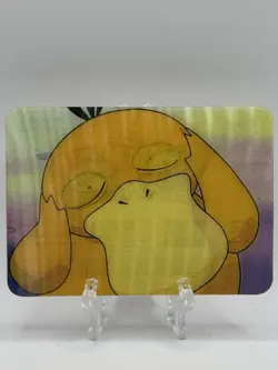 Vintage Pokemon TCG Lenticular Psyduck Promo PIKA-0026D DVD 1997-1998 - Image 1