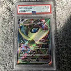Pokemon TCG Celebi VMAX Chilling Reign Holo Ultra Rare - Image 1