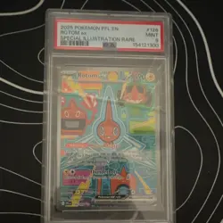 The Pokemon Company Rotom ex Me02 Phantasmal Flames 126/094 SIR Holo PSA 9 EN - Image 1