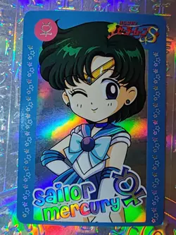 Card Goddess Anime Sailor Moon Mercury Mars Jupiter Venus Sexy Holo Oil - Image 1