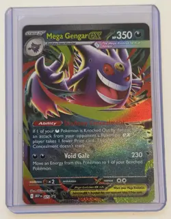 Pokemon Black Star Promo Mega Gengar Ex MEP 073 NM - Image 1