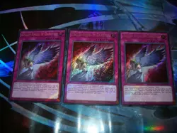 3x Fallen Angel in Darkness 1st Edition Secret Rare BLGG-EN031 Yu-Gi-Oh! - Image 1
