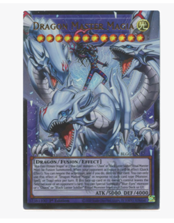 Dragon Master Magia (Extended Art) - BLGG-EN137 - Ultra Rare YuGiOh - Image 1