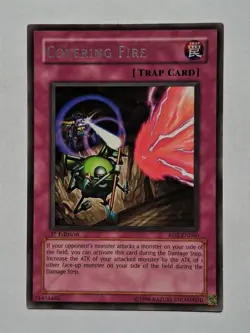 YuGiOh - Covering Fire - RDS-EN060 1st Edition - Rare - LP - Image 1