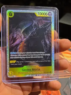 Gecko Moria - OP14-104 SR Foil - THE AZURE SEA'S SEVEN One Piece TCG - ENGLISH - Image 3