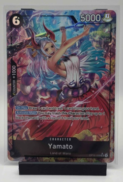 YAMATO SR OP16-98 Alt Art OP16 - The Time of Battle ENGLISH NM - Image 1