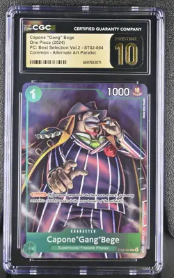 CGC PRISTINE 10 Capone "Gang" Bege Best Selection Vol.2 Alt Art One Piece - Image 1
