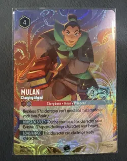 Disney Lorcana Foil Holo Character Lot (5) Scar Jafar Daisy Mulan promo champs - Image 5