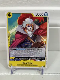 One Piece Card Game Inuarashi OP06-100 Uncommon NM - Image 1