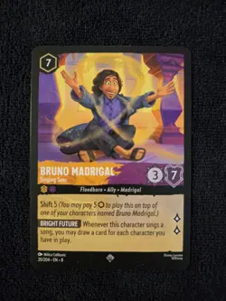 Bruno Madrigal - Singing Seer - Reign Of Jafar #20 - Disney Lorcana TCG Card - Image 1