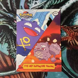 1999 Topps Pokemon Trading Card TV13 #109 Koffing #110 Weezing 0003 - Image 3