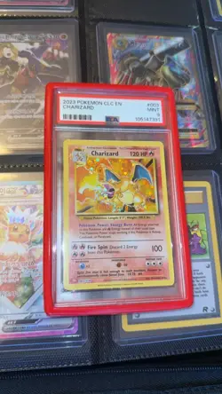 2023 Pokemon CLC Charizard #003 Mint Condition Card Psa 9 - Image 1
