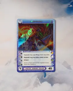 HEPTADD - 1st Ed Ripple Foil - Max C & S - Ultra Rare Chaotic Card - Image 1