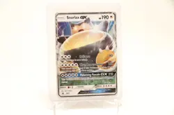 Pokemon TCG Snorlax GX Card Basic Holo Foil Sun And Moon 2016 - Image 1