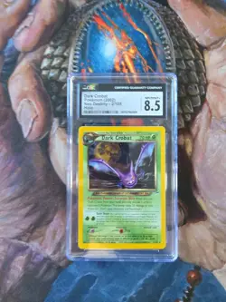 CGC 8.5 Dark Crobat 2/105 Holo Neo Destiny Pokemon Card - Image 1