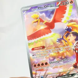 Pokemon TCG Ethan's Ho-Oh EX Card 230/182 Sv10: Destined Rivals Centered Mint - Image 5