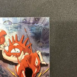 Topps Pokemon Card TV Series 2 Chrome Foil Blue Logo 1st Edition #99 Kingler LP - Image 5